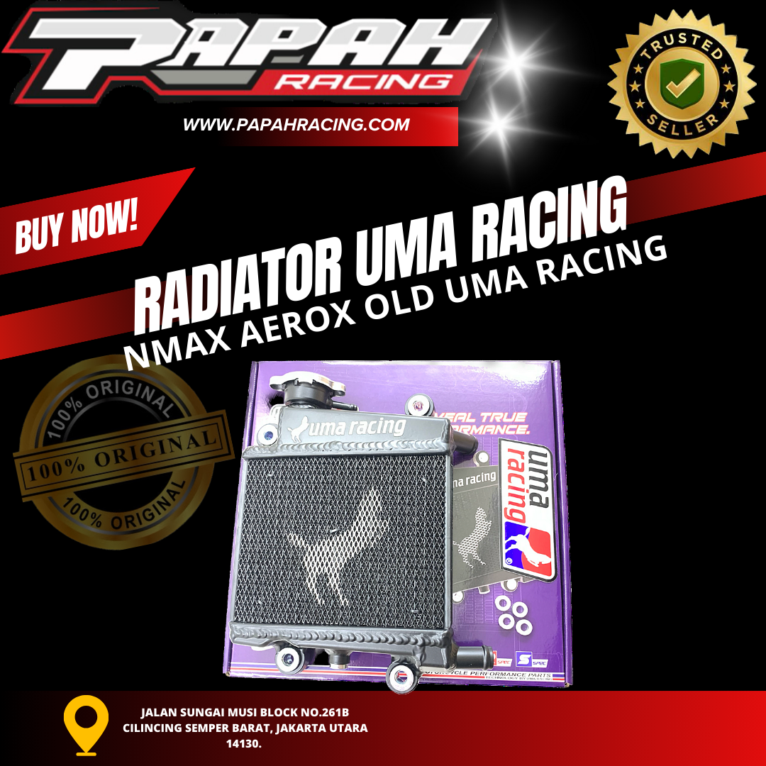 RADIATOR UMA YAMAHA AEROX OLD DAN NMAX UMA RACING